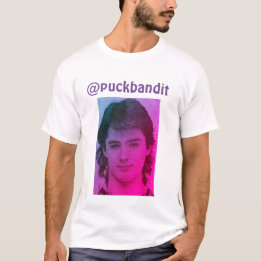 Puckbandit Tシャツ ビジネス・イン・ザ・フロント