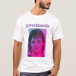 Puckbandit Tシャツ ビジネス・イン・ザ・フロント