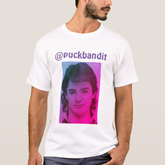 Puckbandit Tシャツ ビジネス・イン・ザ・フロント