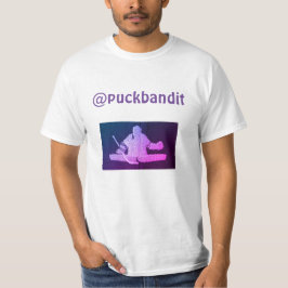 Puckbandit Tシャツ(背面のパーティー) Tシャツ