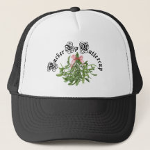 Pucker Up Buttercup * Trucker Cap上のミスタントー