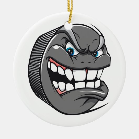 PUCKHEAD セラミックオーナメント (正面)