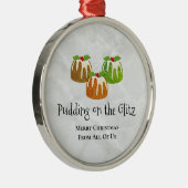 PUDDING ON THE GLITZ - クリスマス限定商品 メタルオーナメント (右)