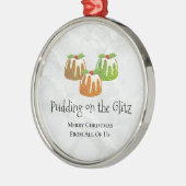 PUDDING ON THE GLITZ - クリスマス限定商品 メタルオーナメント (左)