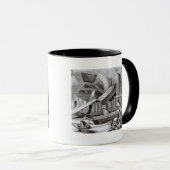 Puddling鉄 マグカップ (正面右)