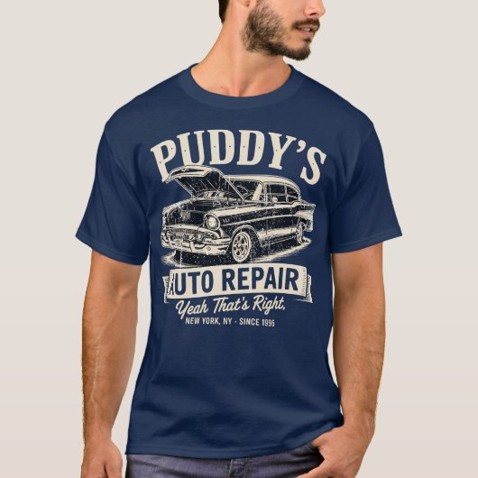 Puddyの自動修復 Tシャツ (正面)