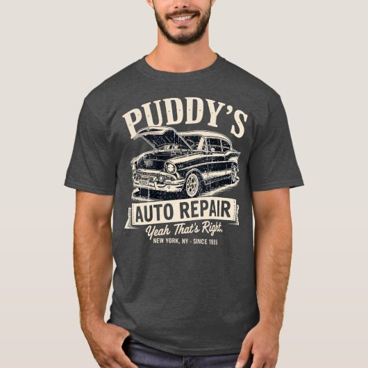 Puddy's Auto Repair Tシャツ (正面)