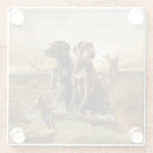 Pudelpointer ガラスコースター (裏面)