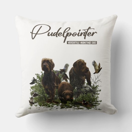 Pudelpointer クッション (裏面)