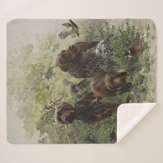 Pudelpointer シェルパブランケット (正面(横))