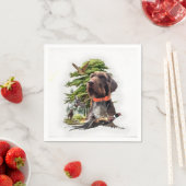 Pudelpointer スタンダードカクテルナプキン (インサイチュ)