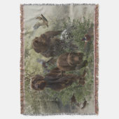 Pudelpointer スローブランケット (正面縦)