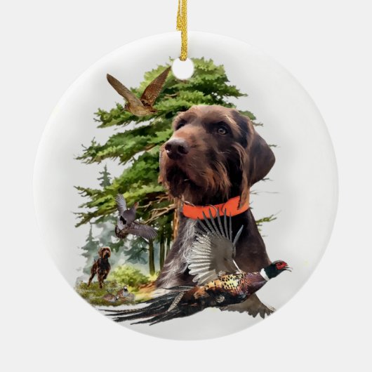 Pudelpointer セラミックオーナメント (裏面)