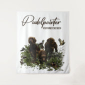 Pudelpointer タペストリー (正面)