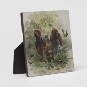 Pudelpointer フォトプラーク (正面)