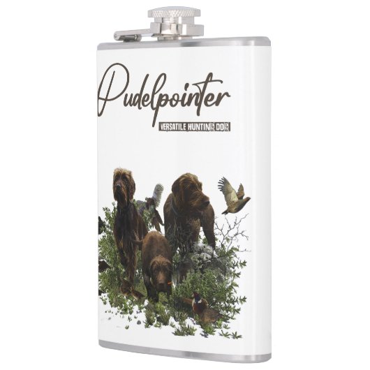 Pudelpointer フラスク (左)