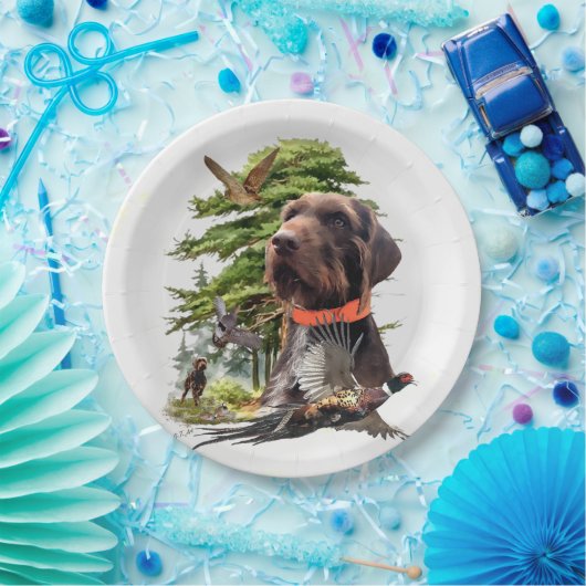 Pudelpointer ペーパープレート (パーティー)