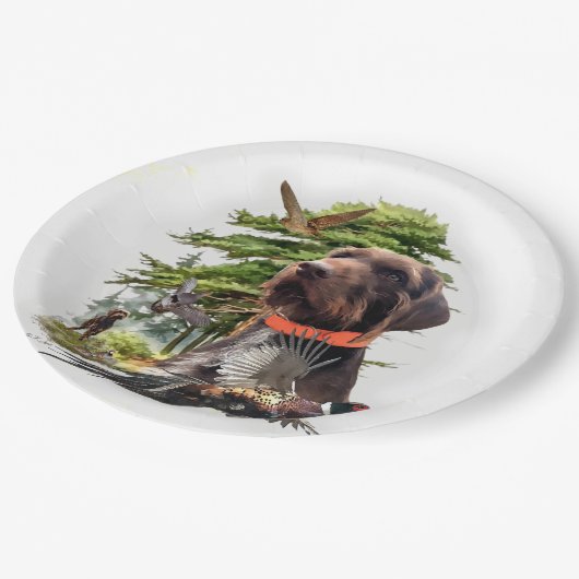 Pudelpointer ペーパープレート (アングル)