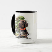 Pudelpointer マグカップ (正面左)