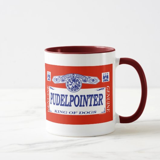 Pudelpointer マグカップ (右)