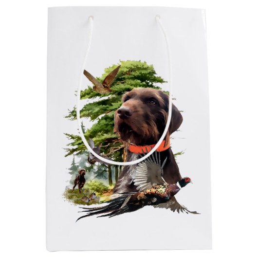 Pudelpointer ミディアムペーパーバッグ (正面)