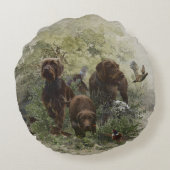 Pudelpointer ラウンドクッション (裏面)