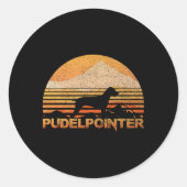 Pudelpointer ラウンドシール (正面)
