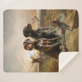 Pudelpointers、狩りキジ シェルパブランケット (正面(横))