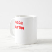 Pudgeマーティンの国際的なカラオケの感覚 コーヒーマグカップ (正面左)