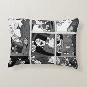 "PUDGY Pig"漫画ストリップピロー アクセントクッション (裏面)