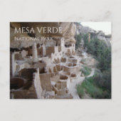 Pueblo Cliff Dwellings, Mesa Verde NP Colora, do ポストカード (正面)