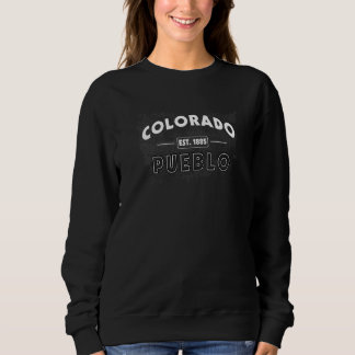 Pueblo Colorado Pride Hometown Tourist Holidays Co スウェットシャツ