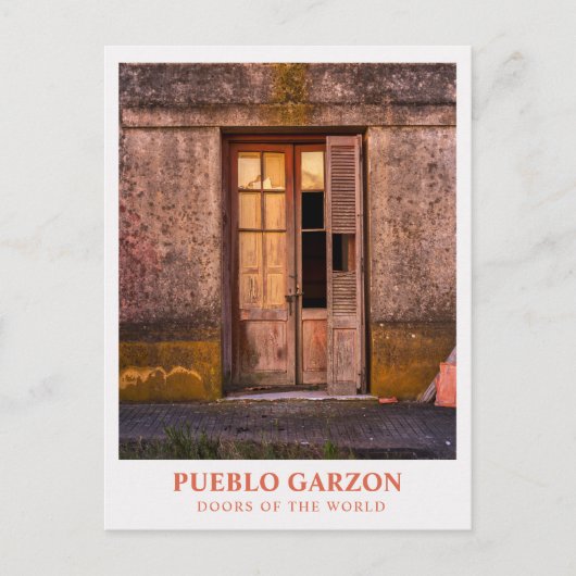 Pueblo Garzón, Uruguay-Doors of the World ポストカード (正面)
