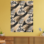 Pueblo Girl Charcoal Sketch by Ayasha キャンバスプリント (インサイチュ (リビング))