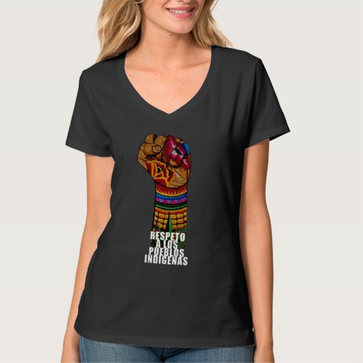 pueblos indigenas tシャツ (正面)