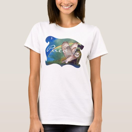 Pueo Tシャツ (正面)