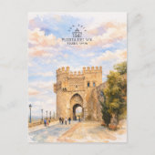 Puerta del Sol, Sun Gate, Toledo, Spain | Memory ポストカード (正面)