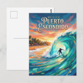 Puerto Escondido Mexico ポストカード (正面/裏面)