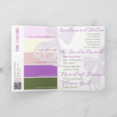 Puerto Mader Sheer Bow  Will You Be My Bridesmaid  カード (内部)