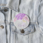 Puerto Madero sheer bow and flower Brides Button 缶バッジ (インサイチュ)