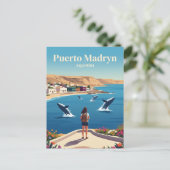 Puerto Madryn Argentina ポストカード (スタンド正面)
