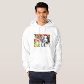 Puerto Rican Art Men's Pullover Hoodie パーカ (正面フル)