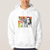 Puerto Rican Art Men's Pullover Hoodie パーカ (正面)