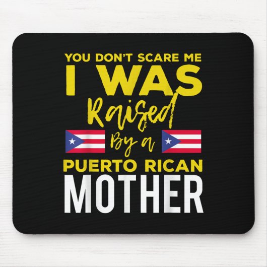 Puerto Rican Joke Quote Puerto Rico Pride マウスパッド (正面)
