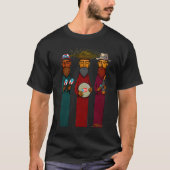 Puerto Rican Three Kings with Musical Parranda Tシャツ (正面)