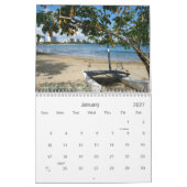 Puerto Rico 12 Months Calendar 2026 カレンダー (1月 2027)