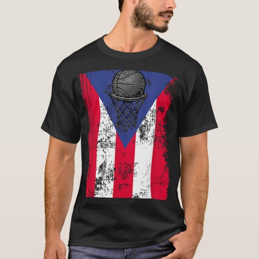 Puerto Rico Basketball  Tシャツ (正面)
