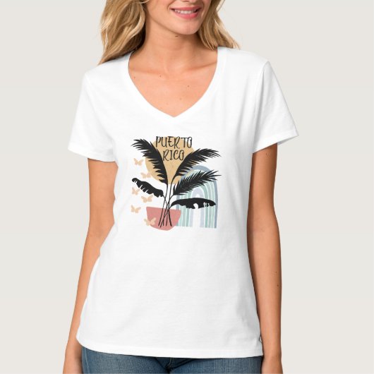 Puerto Rico BOHO I Tシャツ (正面)