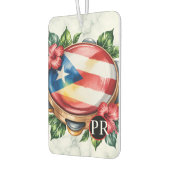 Puerto Rico Boricua Musician  カーエアーフレッシュナー (左)