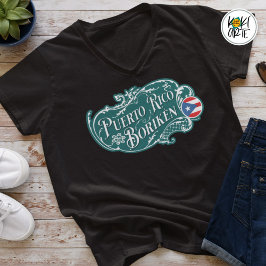 Puerto Rico Boriken Vintage Tシャツ